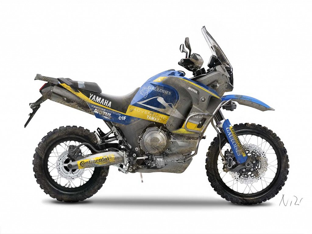 XT900Z Dakar Dekor 1