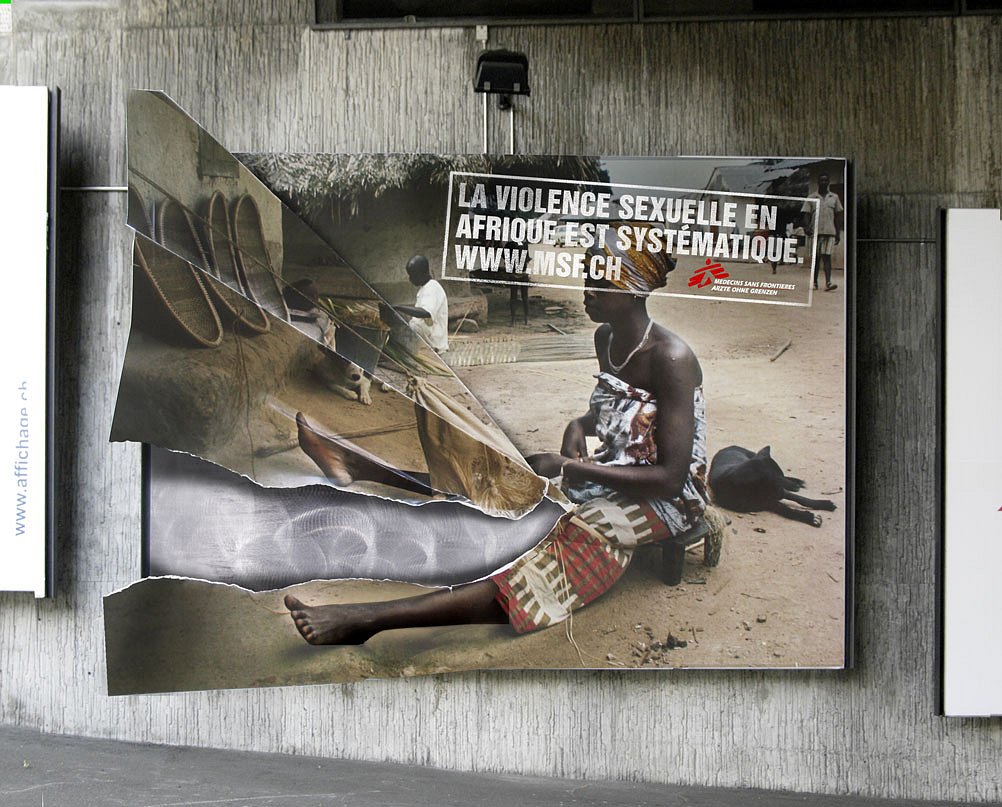 Photoshop Visualisierung "raped billboards"